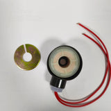 Solenoid Valve Coil for 2W-160-15 2W-200-20 2W-250-25 2W-400-40 2W-500-50 Series Water Valves AC220V DC24V Inner Diameter 16mm