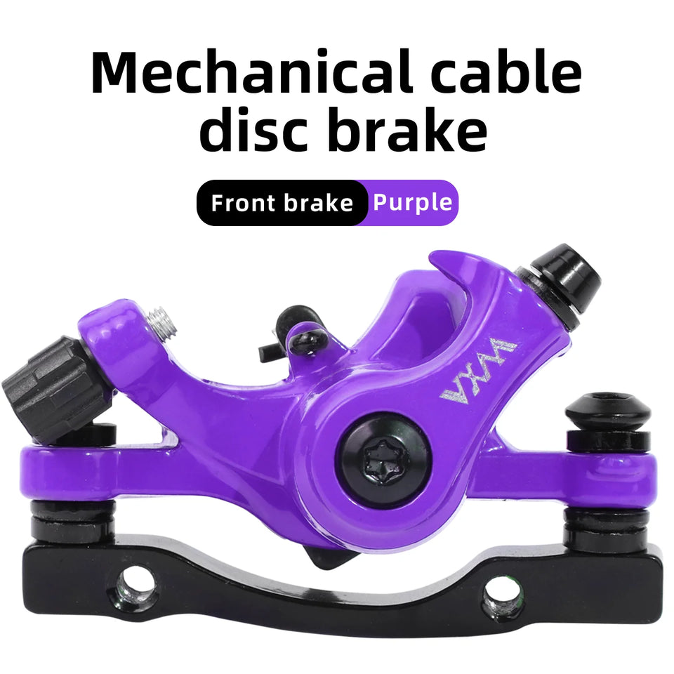 Bicycle Disc Brake Aluminum Alloy Mechanical Wire Pull Disc Brake MTB Bike MT200 160/180MM Caliper Hydraulic Disc Brake