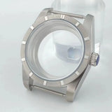 New arrivals 36mm watch case Engine Turned BEZEL for AK Parts Replacemet Fits 28.5mm Dial NH35/36 Movement Modification Parts