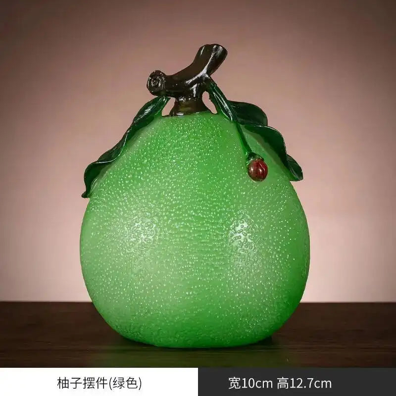 Tiktok Net Red Color Tea Pet Individuality Creativity Grapefruit Temptation Tea Ceremony Tea Tray Can Support Household Tea Room