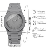 Casual Plastic Strap Women Quartz Wristwatch Fashion Simple Dial Quartz Watches For Ladies Clock Reloj Mujer (Without Box)