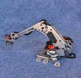 New 6 Dof Robotic Arm Manipulator Industrial Robot Model with MG996R Servos for Arduino Robot Arm DIY Kit Suction Cup STEM Toys