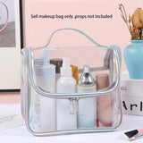 1/3Pcs Set Transparent Toiletry Bags Large Capacity Bag Travel Organizer Storage Pouch Makeup Cosmetics Bag Multifunction