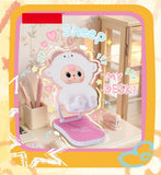 Baby Three Foldable Phone Stand Blind Box Cute Animal Desktop Holder For Watching TV Desk Decor Surprise Collectible Toy