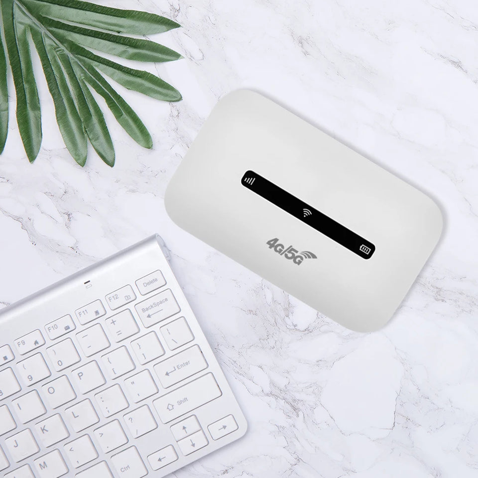4G LTE Mobile WiFi Router 150Mbps Wireless Internet Router with SIM Card Slot Pocket Mobile Hotspot for Home Office Car Travel