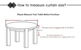 Cotton Linen Nodic Pastoral Black Peonies Black Tassel 150cm Round Tablecloth for Coffee Tables Table Cover Round Table Cloth
