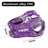 TANKE MTB Mountain Bike Stem Aluminum Alloy Ultralight High strength Short 31.8×28.6MM Bicycle CNC Stem DH/AM/XC Accessory upgra