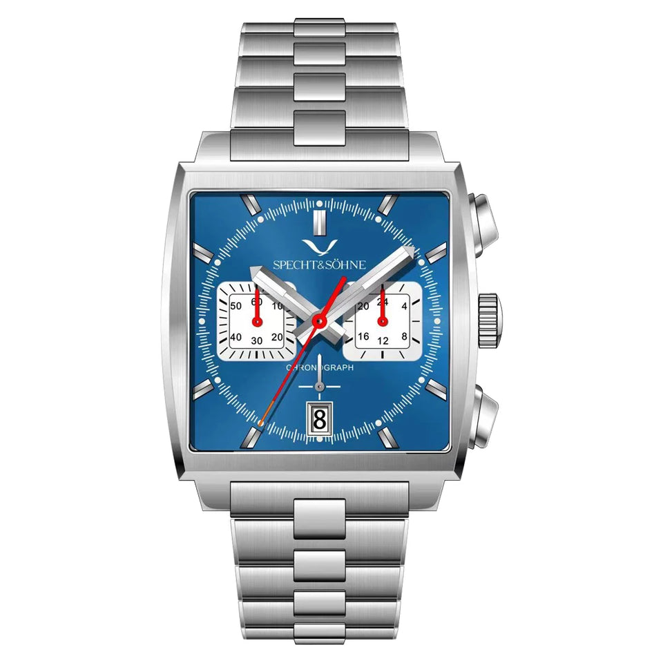2025 Specht & Sohne New Arrivals Mens Watches Top Brand Luxury Stainless Steel Japan VK64 Chronograph Male Quartz Wristwatches