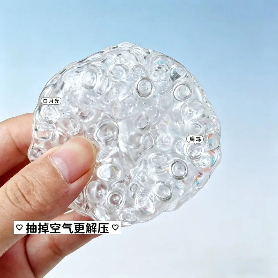 Squishy Balls Ice Beads Stress Relief Toy Super Soft Sensory Fidget Toys for Kids Adults Anxiety Relaxation Squeeze Gift