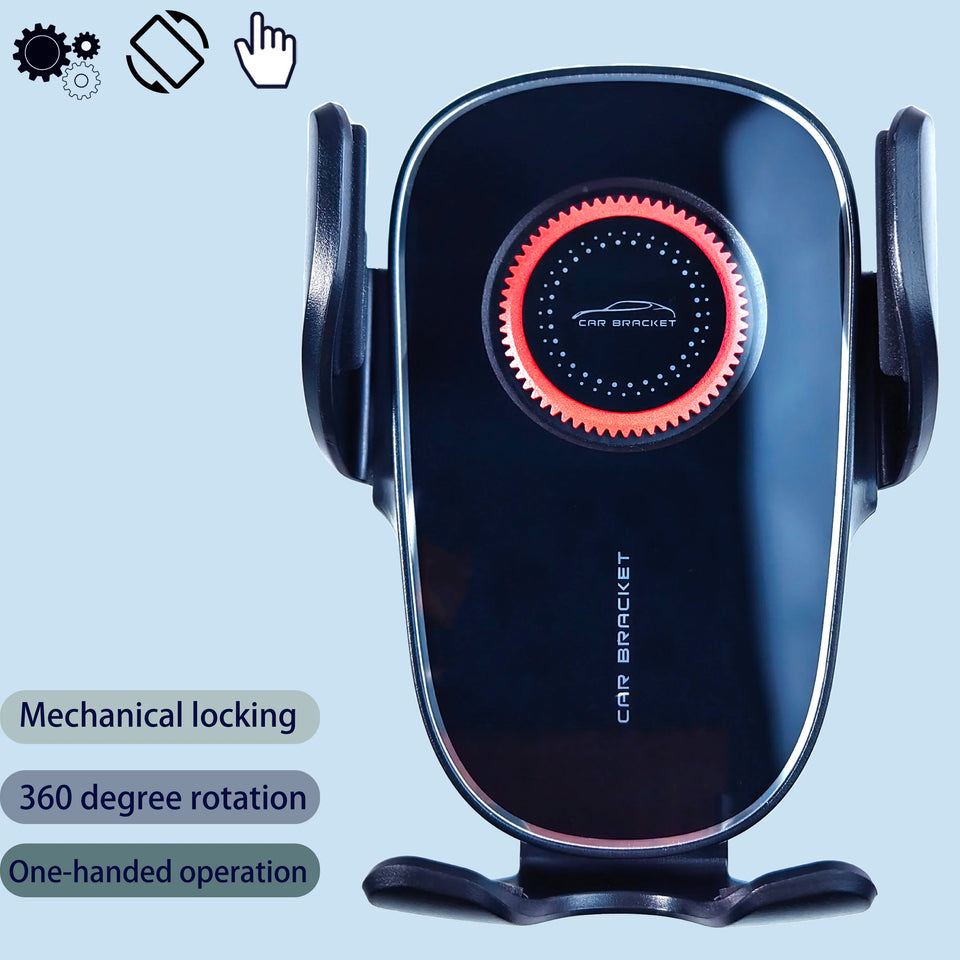 For Jaguar XE 2015 2016 2017-2021 Magnetic Car Phone Holder Magnet Mount Wireless Charging Phone Stand Customized Bracket Base