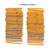 Electronic Component Kit including Assortment + Capacitors + Resistors + LED + Transistors + DC Jacks + PCB +opamp