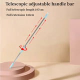 Pet Hair Remover Set Fluff Removal Tool Metals Telescopic Handle Rug Rake Dog Cat Hair 180° Rotation Carpet Shave Pet Products