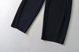 Street Sle High Waist Wide Leg Sport Pants Women's Casual Loose Straight Leg Trousers Coffee Color Trendy Spring Autumn