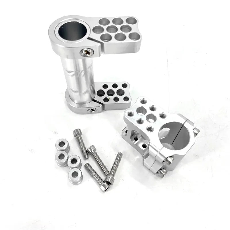 Litepro for Brompton Folding Bike Stem Extend Adjusted Variable Angle stem Aluminum Alloy CNC Bicycle Handlebar Adjustable Stem