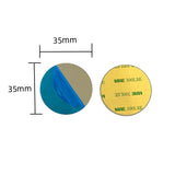 100pcs 10mm 15mm 20mm 25mm 30mm 35mm 40mm Metal Plate disk iron sheet for Magnet Mobile Phone Holder Car Phone Stand holders