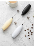 1PC Electric Egg Beater Milk Frother Wireless Handheld Coffee Cappuccino Frother Household Mini Whisk Mixer