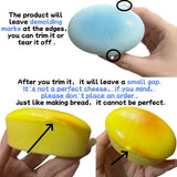 Squishy Cheese Cake Fidget Toys Slow Rising Squeeze Toys Soft Stress Relief Sensory Fidget Toy for Anxiety Squishy Toy for Adult