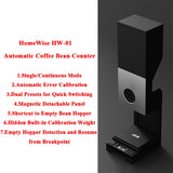 HomeWIse HW-01 Coffee Bean Dispenser Automatic Coffee Bean Counter Coffee Tool for Single-Origin Coffee Beans Espresso Pour Over