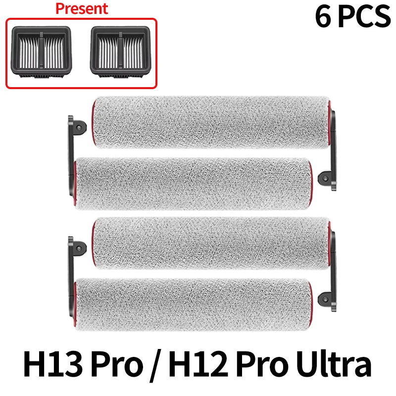 Accessories For Dreame H12 Pro Ultra / H13 Pro Wet Dry Brush Roller HEPA Filter Holder Vacuum Cleaner Replacement Parts