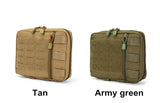 1000d Nylon Molle Admin Drop Pouch Bag, Laser Cut Utility Pouch Modular EMT EDC Organizer Cell Phone Tool Waist Pouch Bag
