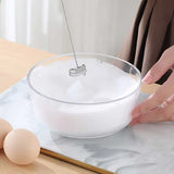 Coffee Electric Milk Frother Electric Whisk Cordless Electric Beverage Mixer Suitable for Coffee Matcha Kitchen Accessories