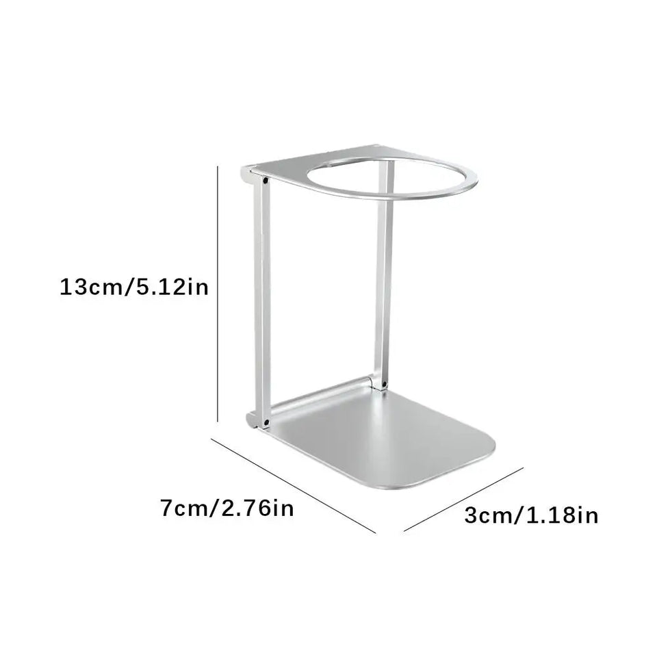 Foldable Portable Aluminum Alloy Coffee Drip Stand Universal Fit Espresso Machine Hand Pour-Over Maker for Camping Travel