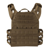 KRYDEX 500D Nylon Tactical Vest Jumpable Plate Carrier MOLLE Front Flap Panel Backpack Hunting Ranger Green Camo Men's Vest