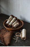 Tea mat, pure handmade plant table runner, pure cotton, thick coarse dry soaking, retro wabi-sabi tea ceremony accessories