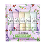 5pcs Plant Fruit Fragrance Hand Cream Sets Moisturizing Handcream Set Hand Care Nourishing Anti Chap Skin Care for Foot
