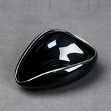 Handmade Ceramic Coffee Bean Dosing Tray Weighing Plate Multi-use Tea Bowl for Coffee Bar Home