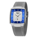NIBOSI Mens Watches Top Brand Luxury Square Quartz Watch Men Slim Mesh Waterproof Sport Wristwatch Date Luminous Reloj Hombre