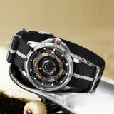 BERNY Automatic Men's Skeleton Watch 5ATM Luminous Sapphire Exhibition 3D Dial 316L Steel MIYOTA 82S0 Mechanical Watches for Men