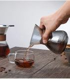 Hand Brewed Glass Coffee Sharing Pot Barista Tools Household Filter Coffee Pot Set Coffeeware Teaware Coffe Accessories