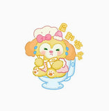 Deodorant fragrance sticker cute, self-adhesive cute toilet, kitchen odor removal aromatherapy sticker, decorative fragrance