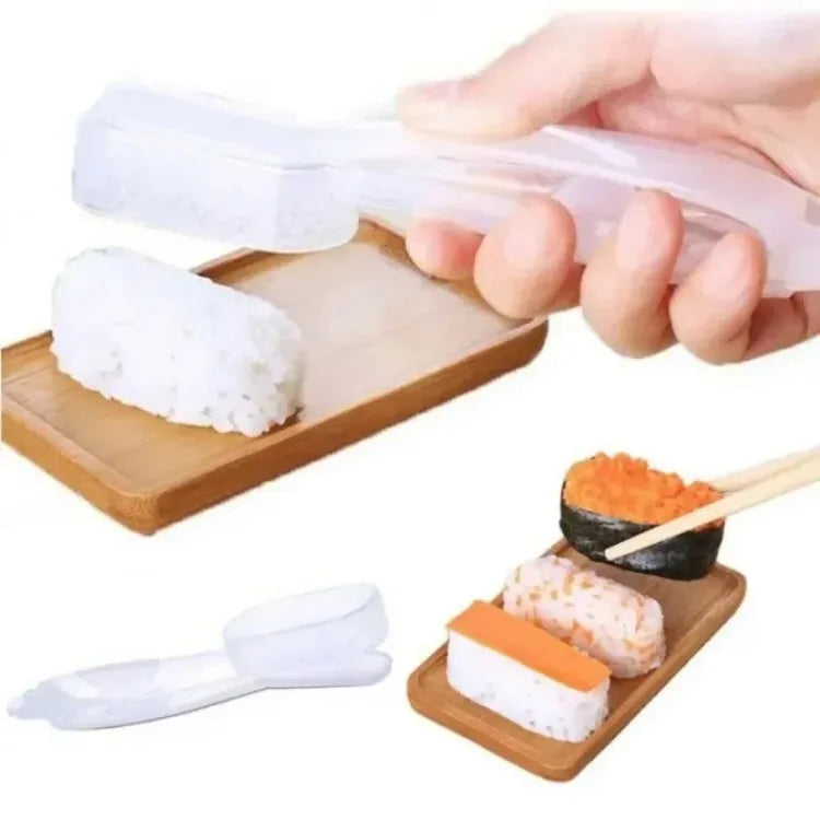 DIY Hand Held PP Material Sushi Mold Single Warship Rice Ball Tool Commercial Baby Japanese Cuisine Making