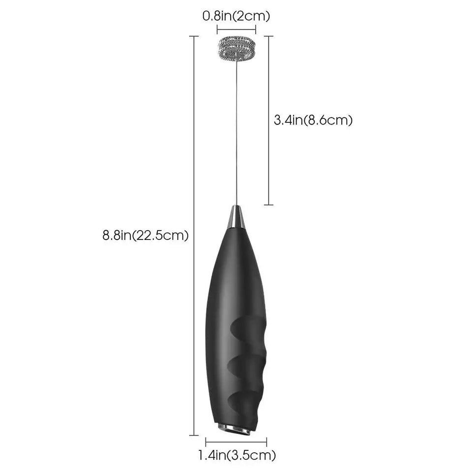 Coffee Electric Milk Frother Electric Whisk Cordless Electric Beverage Mixer Suitable for Coffee Matcha Kitchen Accessories