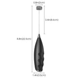 Coffee Electric Milk Frother Electric Whisk Cordless Electric Beverage Mixer Suitable for Coffee Matcha Kitchen Accessories