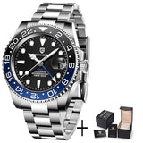 2025 PAGANI DESIGN New PD-1662 V5 Men Mechanical Watches Luxury Ceramic Bezel Automatic Watch 100M Waterproof GMT Watch for Men