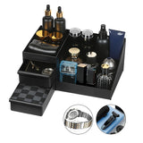 Bathroom Countertop Organizer With Drawers Cologne Organizer For Men, Cologne Holder For Dresser, Perfume Stand,