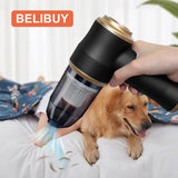 BELIBUY Portable Home and Car Vacuum Cleaner High Power Cleaner Carpet Office Car Powerful Small Vacuum Cleaner Cleaning machine