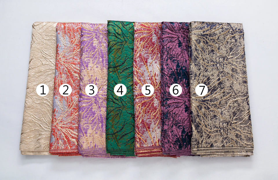 SJD LACE African French Tulle Brocade Lace Fabrics Damask Lace 2026 Latest Nigerian Gilding Jacquard for Women Party Dress 4318