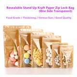 100pcs Silver Dumb Aluminum Foil Bags Heat Seal - Top Open Mylar Foil Bag Matte Surface Plastic Food Package Spices/Sauce Pouch