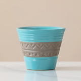 Saudi Arabian Coffee Cup Small Vintage Coarse Ceramic Concentrated Latte Cup Creative Antique Ceramic Afternoon Tea Cup