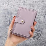 Ins Students Female Wallet New Ultra Thin Small Change Clutch Bag