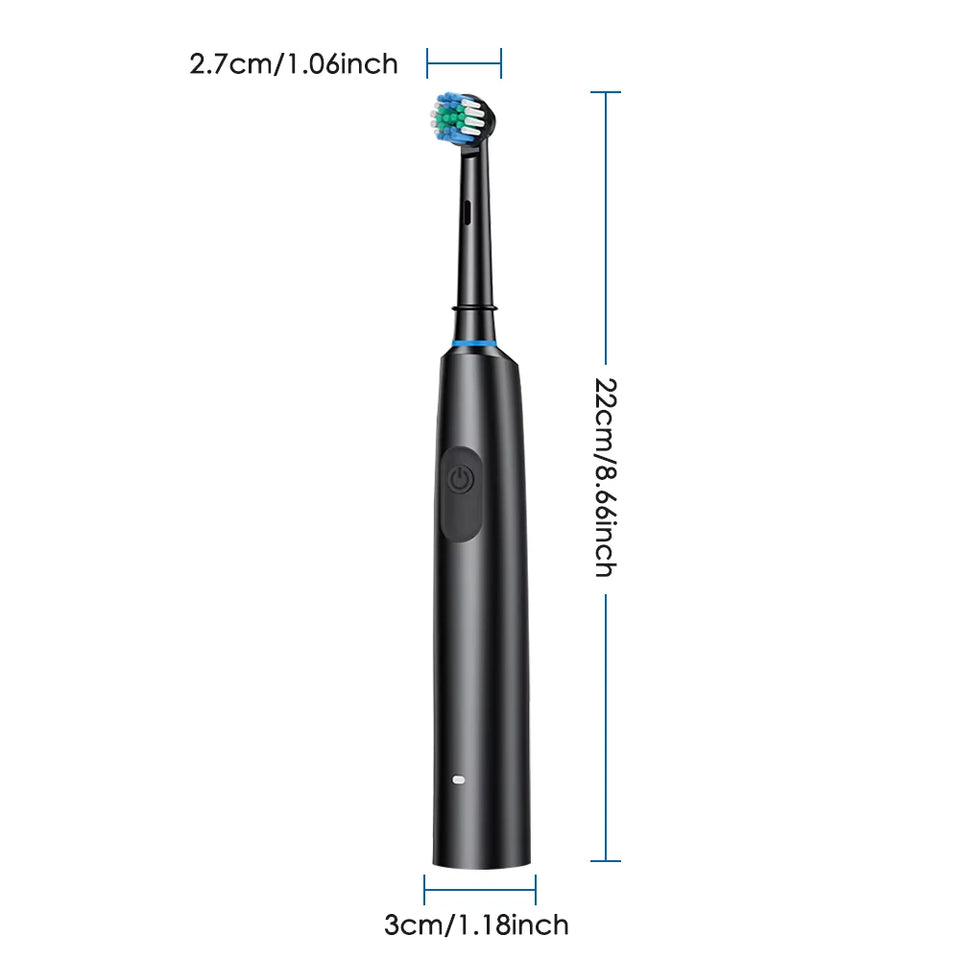 Electric Toothbrush Cordless USB Rechargeable Waterproof Intelligent Toothbrush Effective Oral Care Adults Automatic Tooth Brush