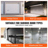 SucceBuy 3m 4.8m 6m Garage Door Seals Bottom Rubber U Shape +O Ring Garage Door Weather Stripping Universal Weatherproof Rubber