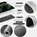 VIKAMA Bedside Carpet, Bedroom High-End Style, Living Room Long Sofa, Coffee Table, Room Floor Mat, Home Decoration