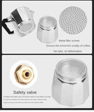 Mocha Coffee Pots Italian Aluminum Octagonal Pot Coffee Cup Maker Tea Maker Portable Coffee Maker