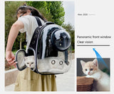 Transparent Cat Carrying Bags Space Breathable Pet Backpack Portable Puppy Pets Backpack Transport Carrier Space Capsule Dog Bag