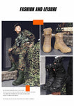Special Forces Desert Combat Tactical Men's Tall Boots Wear-resistant Training Boots Waterproof Outdoor Mountaineering Sports Cl